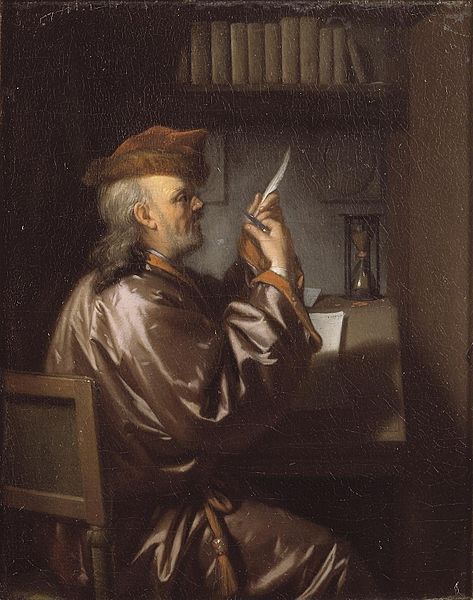 The Bookkeeper by van Dijk
