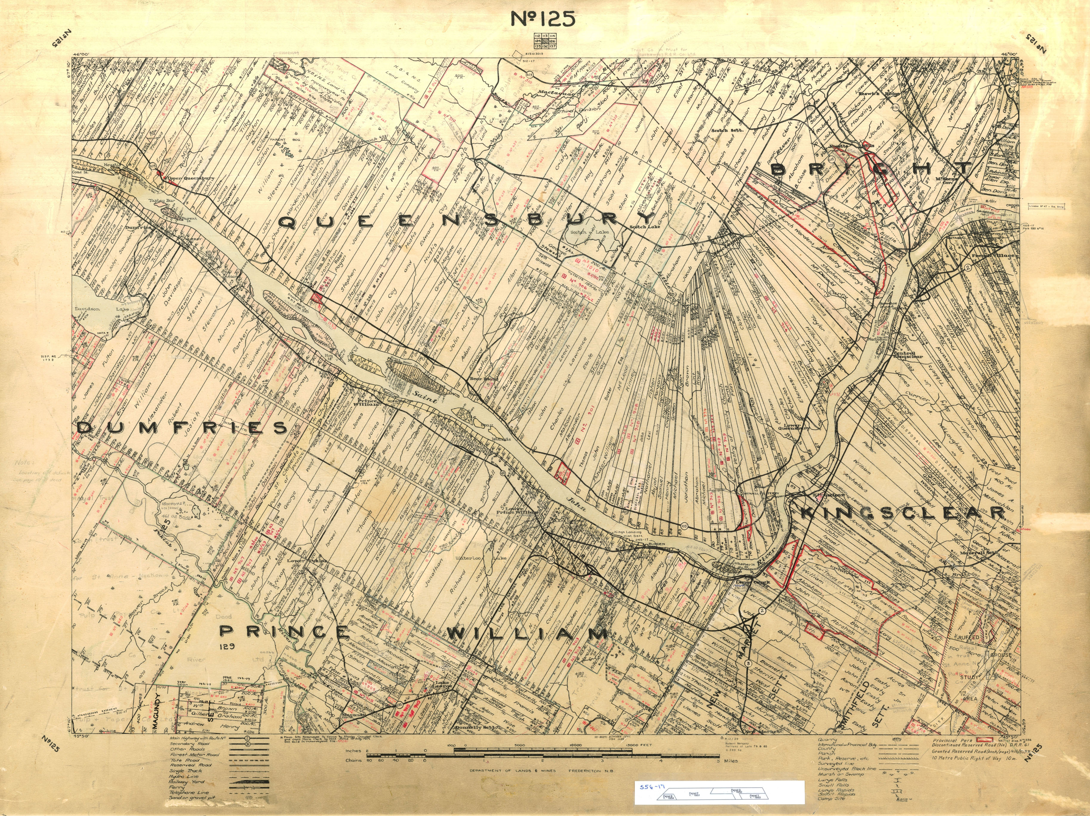 cadastral map York County