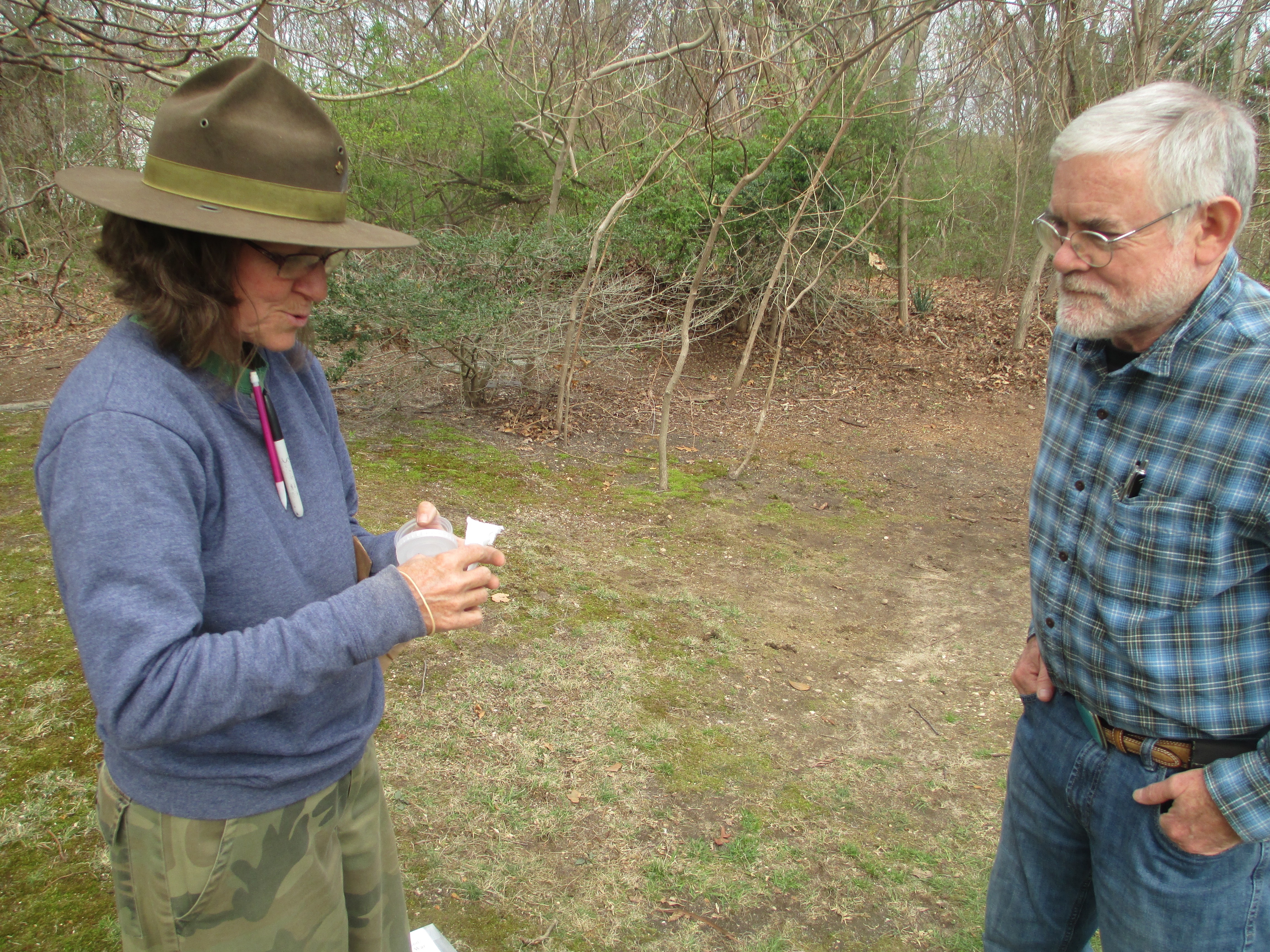 archaeologist and property owner