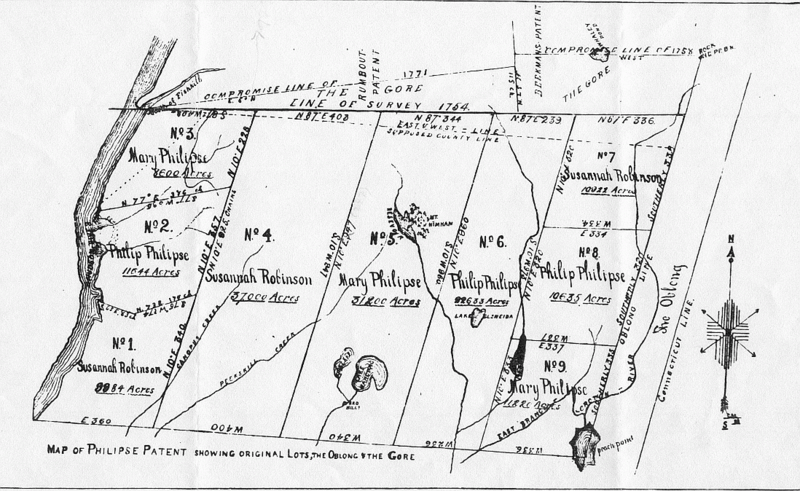 Map Philipse Patent