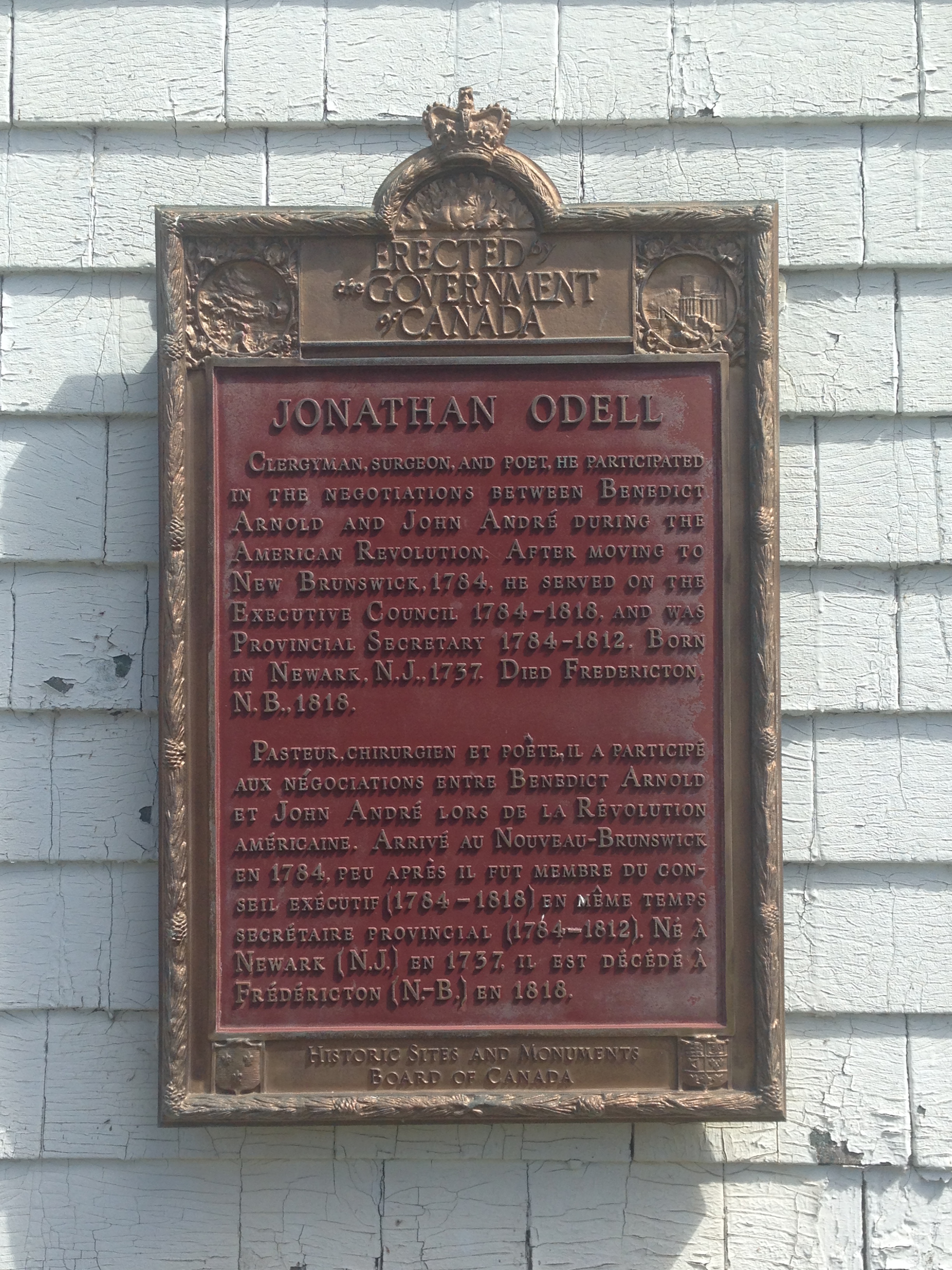 Odell plaque