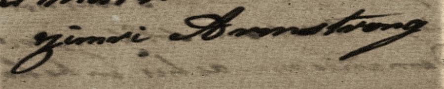 armstrong signature